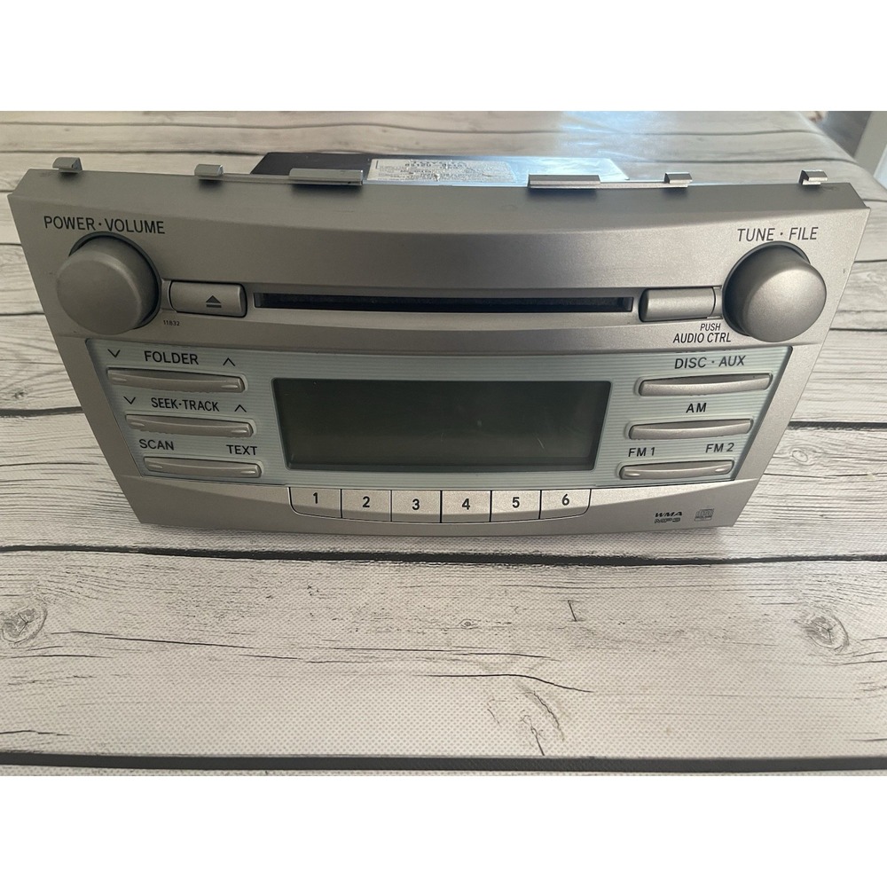 2007-2009 Toyota Camry Am Fm Cd Player Radio Receiver 86120-06181